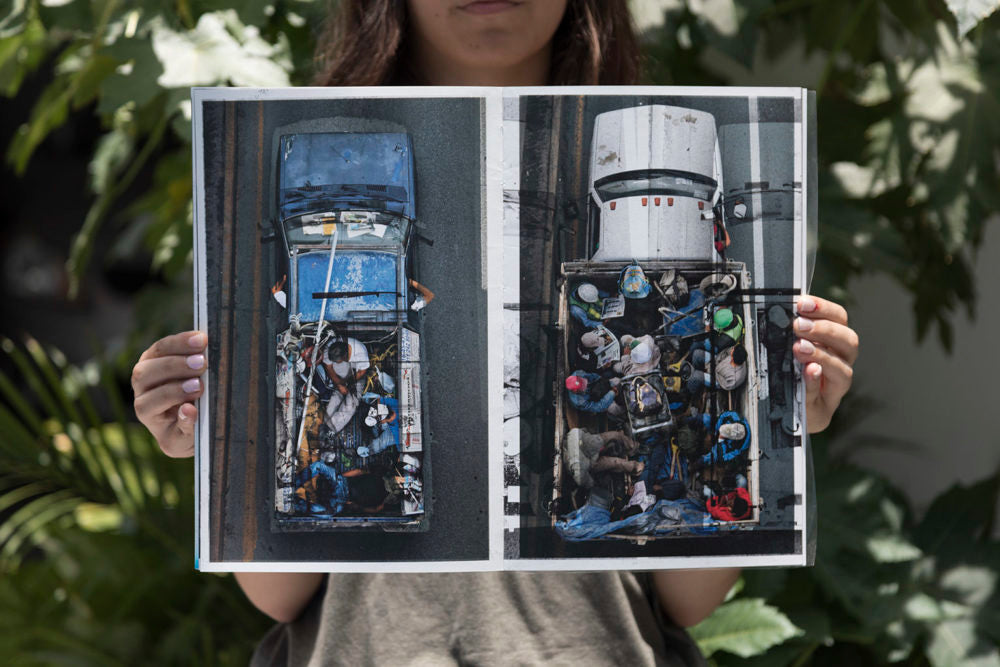 Carpoolers Discarded-Collages. 2014, Signed