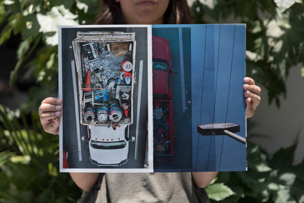 Carpoolers Discarded-Collages. 2014, Signed